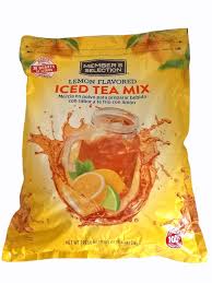 TEA, Iced, Powder, Lemon, Member's Selection, 105 oz 