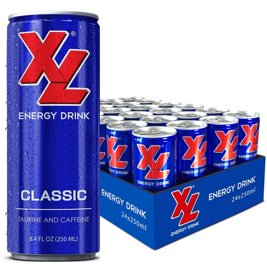 SODA, Energy, Drink, XL , 250 ml, 24 Btl.,/cs 