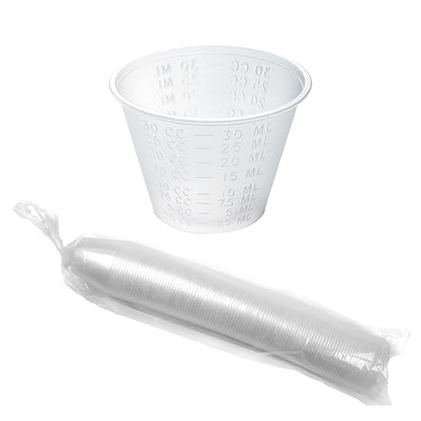 CUP, 2 oz, Plastic, Souffle, Food, #002C, Maxi Plastusa, 20-125 ct  
