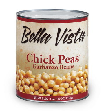 BEAN, Garbanzo, Chick, Peas, Bella Vista, 6-6 lb