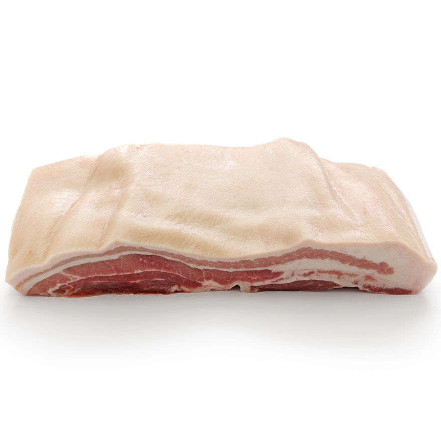 PORK, Belly, Skinless, Frozen, Smithfield, lb 