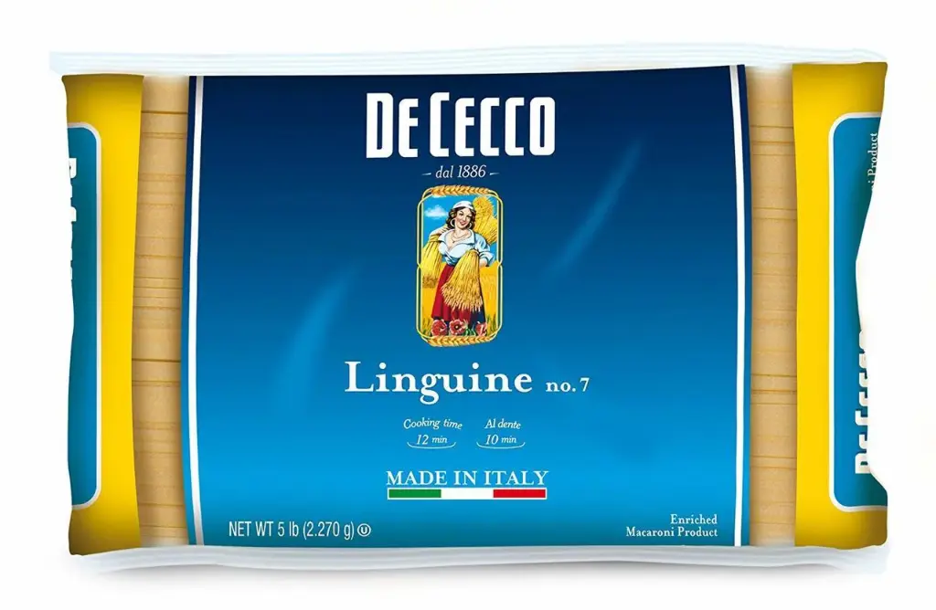 PASTA, Linguine, # 7, De Cecco 4-5 lb   