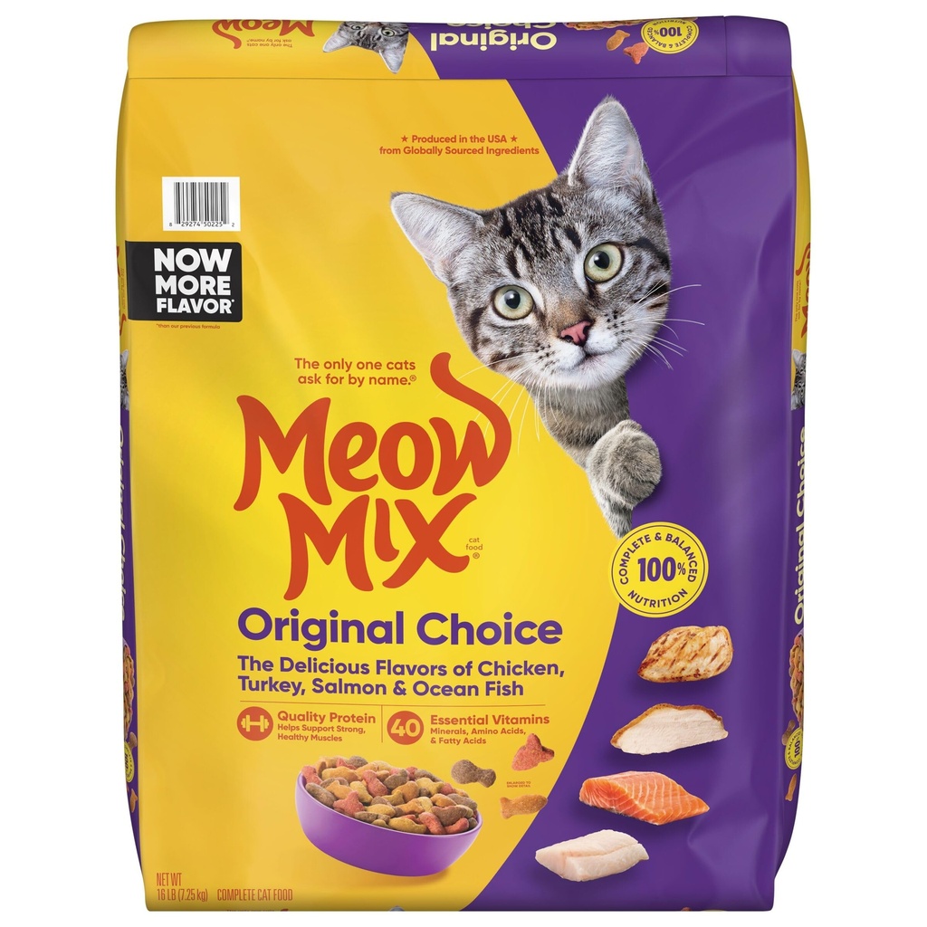 FOOD, Cat, Mix, Original, 24 lbs 