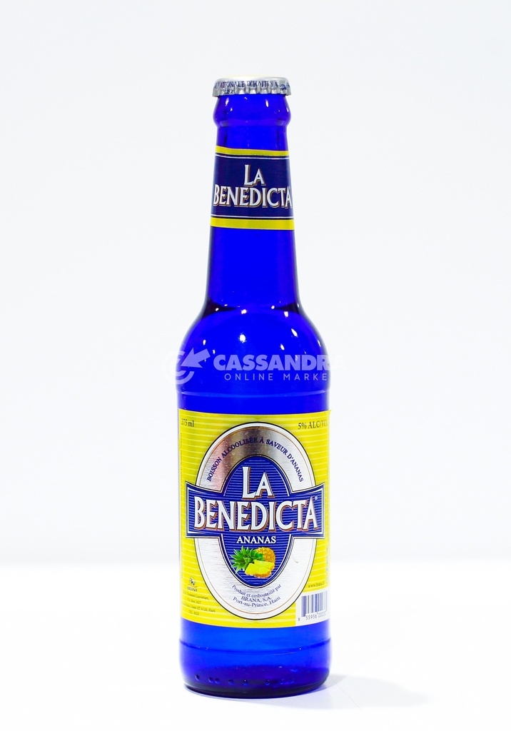 BENEDICTA, Ananas, Beer, 275 ml, 24 Btl./cs