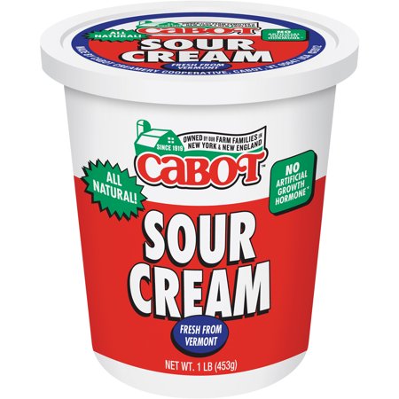 SOUR CREAM, Fresh From, Vermont, Cabot, 6-5 lbs