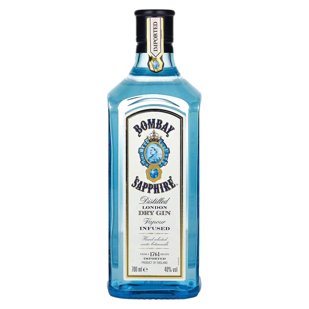 GIN, Dry, Bombay, Saphire, London, 750 ml 