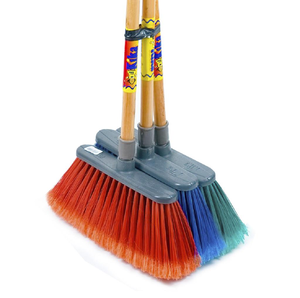 CLEANING, Broom, With Wood, Balai, kika, 1ct