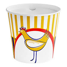BUCKET CHICKEN, With Lid, 170 oz, Choice, 120 ct /-cs