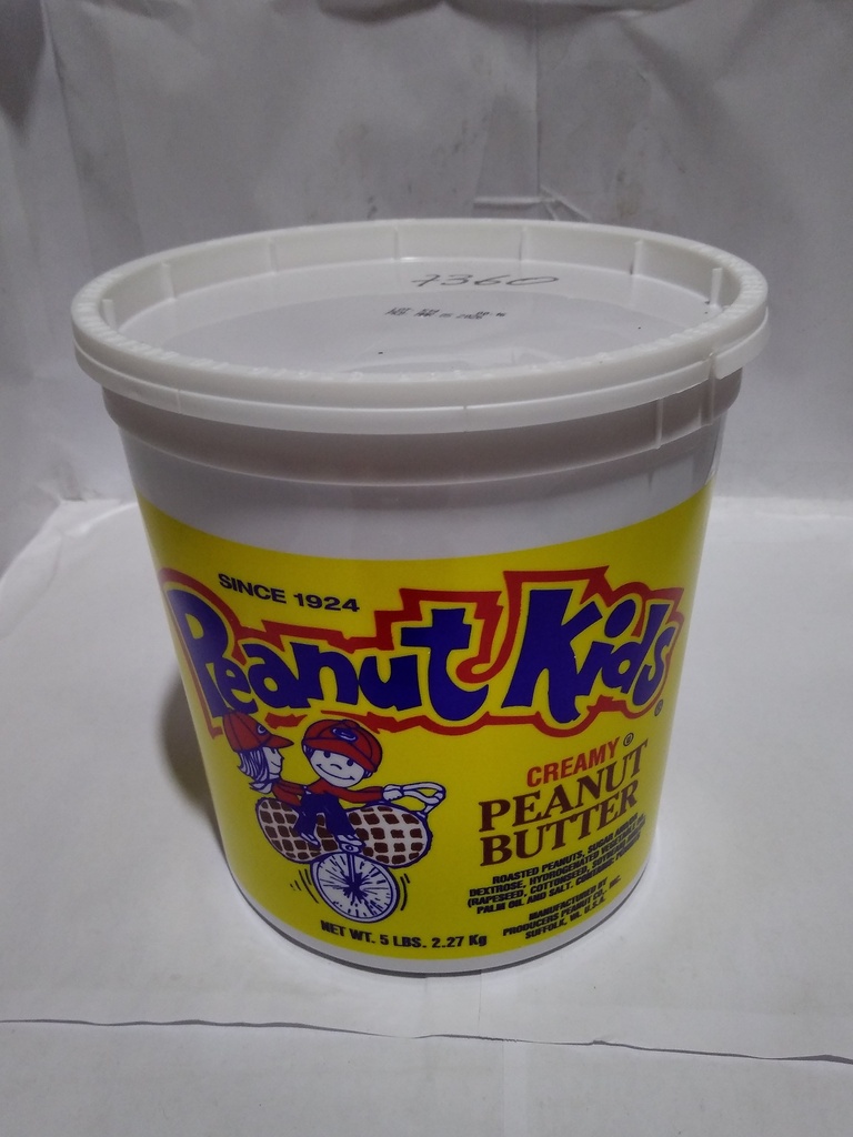 PEANUT BUTTER, Creamy, Kids, 6-5 lb