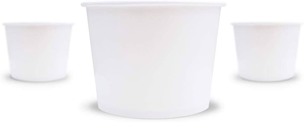 LID, 16 oz, Paper, White, Huhtamaki, 25 ct 