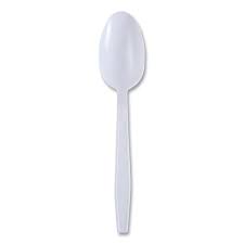 TEASPOON, Plastic, White, Choice, 3000 ct    