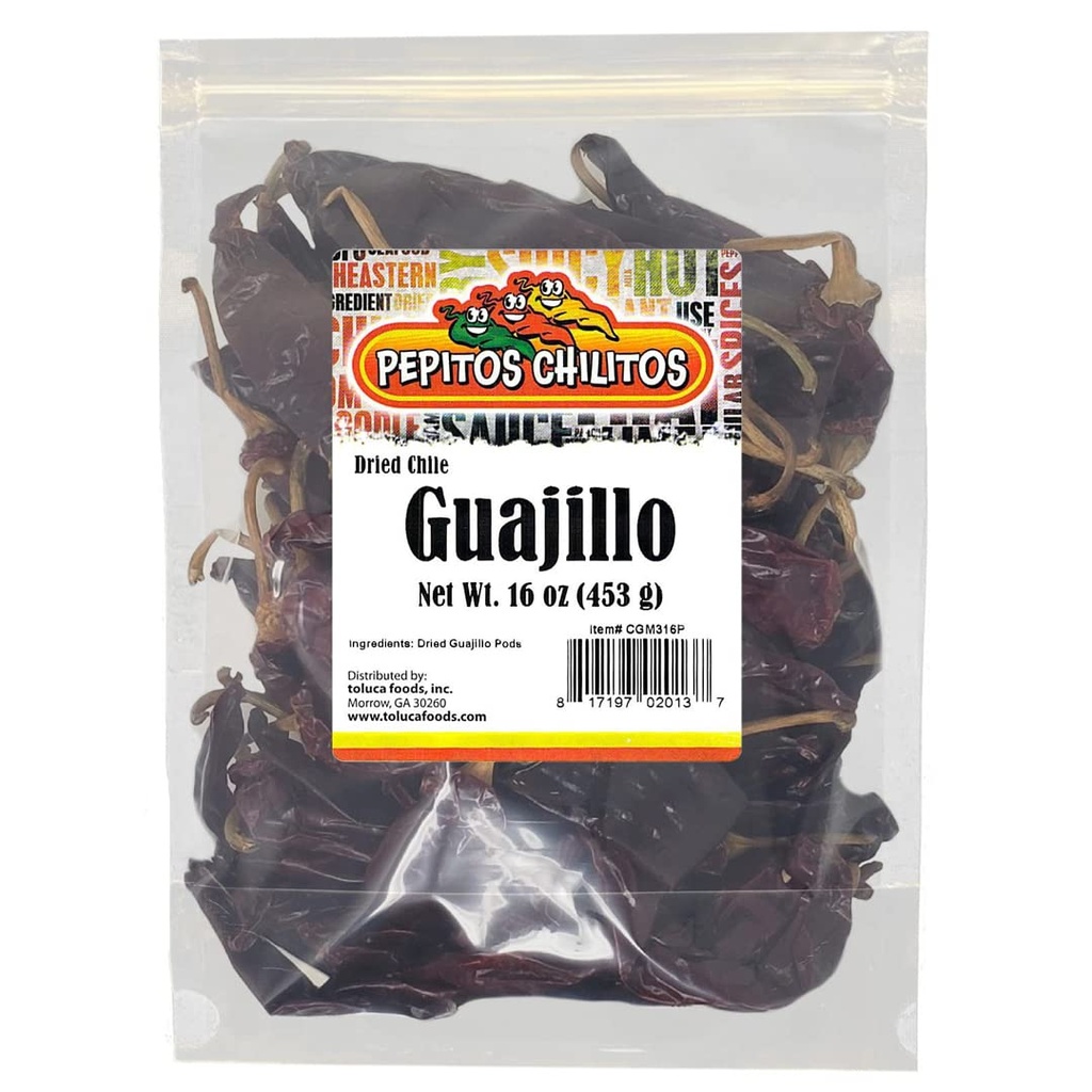 CHILI, Pepitos Chilitos, Guarillo, Dried, 5 lb 