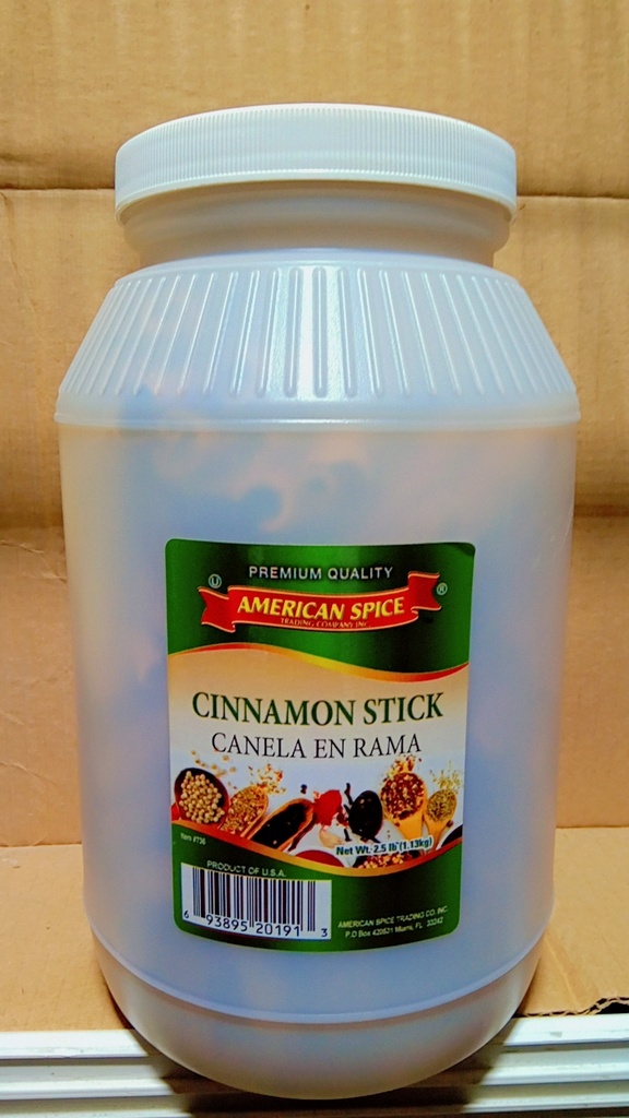 CINNAMON STICK, American Spice, 4-2.5 lbs