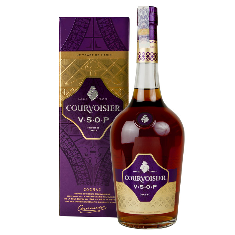 COGNAC, VSOP, Courvoisier, 1 lt