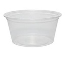 CUP, 2 oz, Plastic, Translucent, Food, Dart, 10-250 ct 