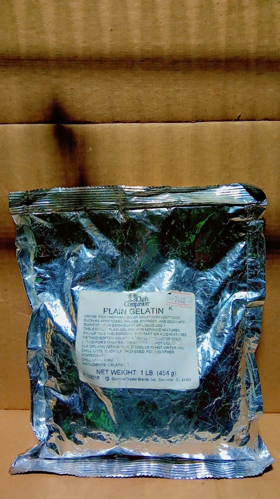 GELATINE, Chefs Companion, 1 lb