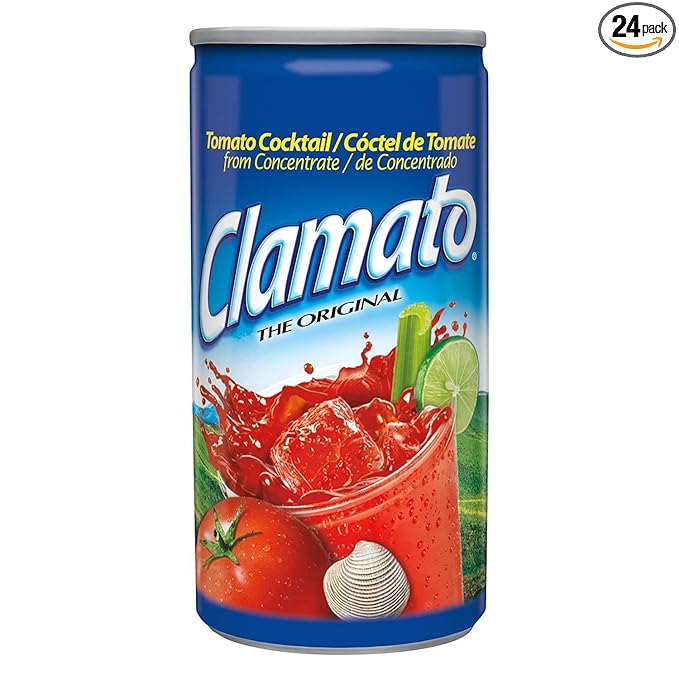 JUICE, Clamato, Cocktail, 24-5.5 oz 
