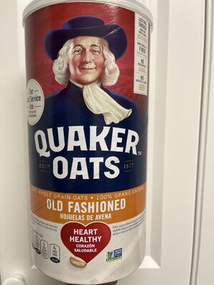 [6302-US] OATS, Quaker, Old Fashioned, 12-2.1 lb