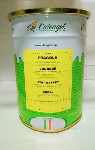 [7557-DR] FRAGOLA, Erdbeer, Base, 620727A, L'ideagel, 2-13.22 lb