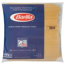 [6115-US] PASTA, Spaghetti, Durum Wheat, Semolina, Barilla, 10 lb