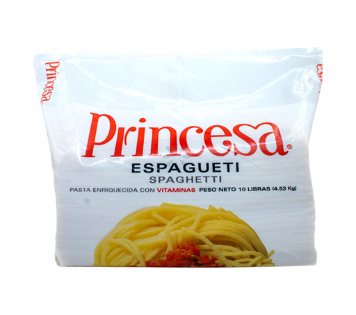 [6233-DR] PASTA, Spaghetti, Princesa, 10 lb 