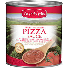 [7375-DR] SAUCE , Pizza, 100% Extra Virgin, Angela Mia, 6 lb