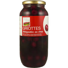 [5311-US] SYRUP, Griottes, Denoyautees, Pellorce & Jullien, 1000 g