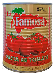 [5364-LC/DR] TOMATO, Paste, La Famosa, Can, 6-7 lb 