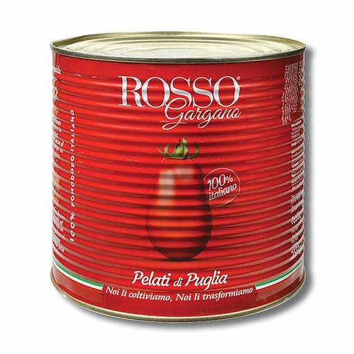 [5211-DR] TOMATO, Pelati, Di Puglia, Rosso Gargano, Can, 6-5.6 lb 
