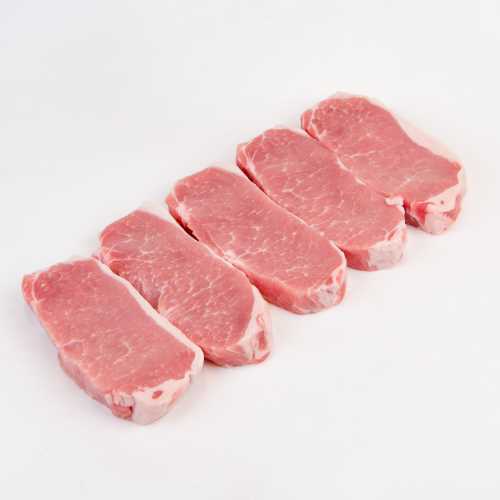 [4330-US] PORK, Loin, Bone In, Aurora, lb  