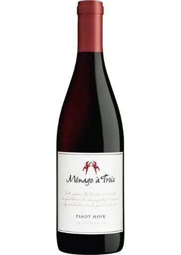 [1078-LC] WINE, Red, Pinot, Noir, Menage A Trois, 750ml 