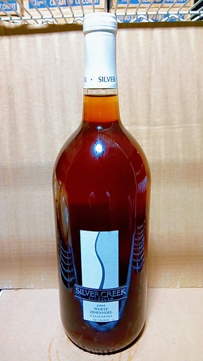 [1185-US] WINE, White, Zinfandel, 2005, Silver Creek, 750 ml  