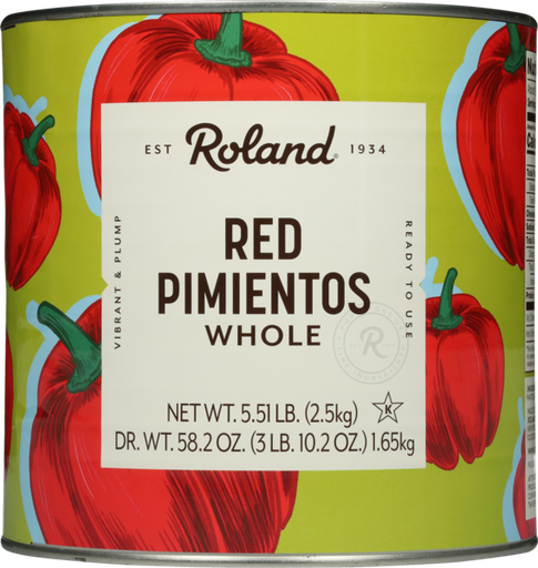 [8162-US] RED PEPPER, Whole, Roland, 6-58.2 oz