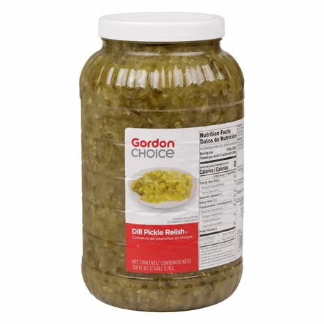 [7028-US] RELISH, Pickle, Sweet, Gordon Choice, 4-128.oz