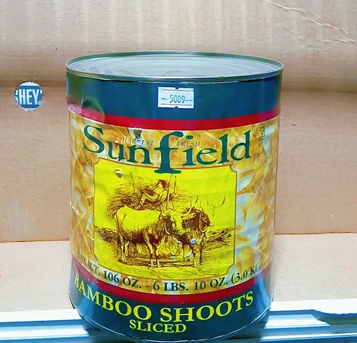 [5009-US] BAMBOO SHOOTS, Sliced, Sun Field, 6-106 oz