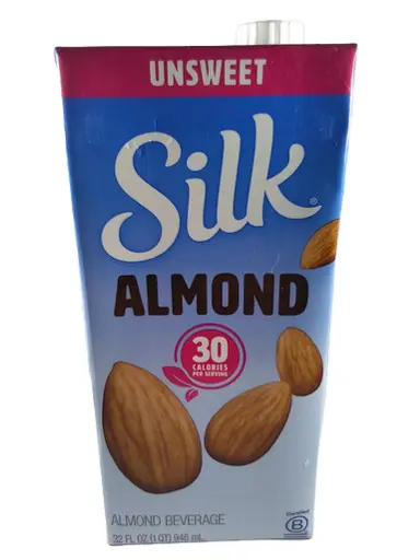 [7465-DR] MILK, Almond, Silk, Unsweet, 32 oz