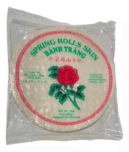 [6041-US] BANH TRANG, 22 cm, Spring Rolls Skin, 12 oz