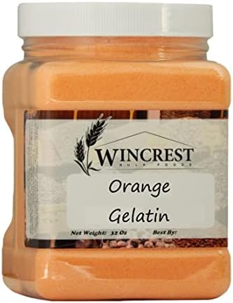 [7089-US] GELATIN, Orange, Wincrest, 32 oz