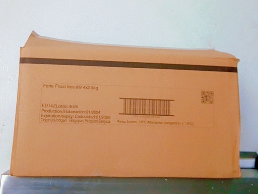 [5366-HF] FRENCH FRIES, 9/9, Strait Cut, Forte Frost/ Sysco, 22 lb