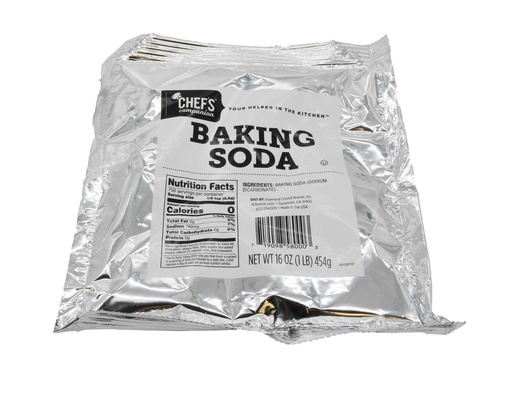 [6307-US] BAKING, Soda, Sodium, Bicarbonate, Cheff's Companian, 16 oz