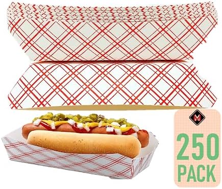 [9953-US] BAG, Paper, Hot, Dog, Tray, 8'', Dixie, 250 ct
