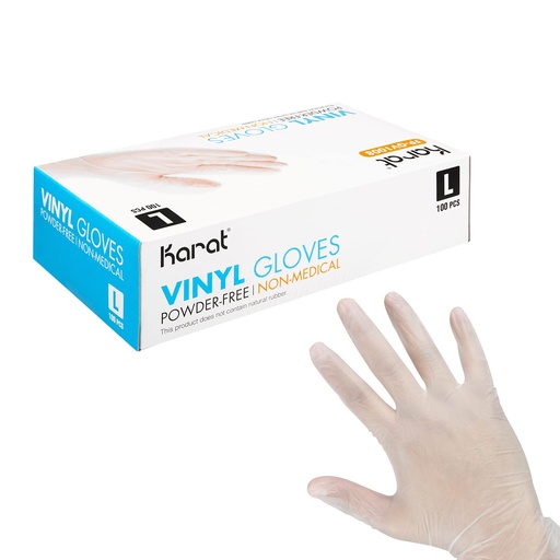 [100148-LC] GLOVES, Local, Vinyl, 10-100 ct