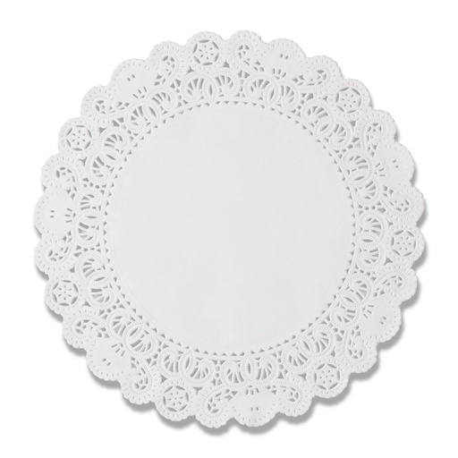 [99107-US] PAPER, Doilies, 6'', Lace, Lapaco, 250 ct 