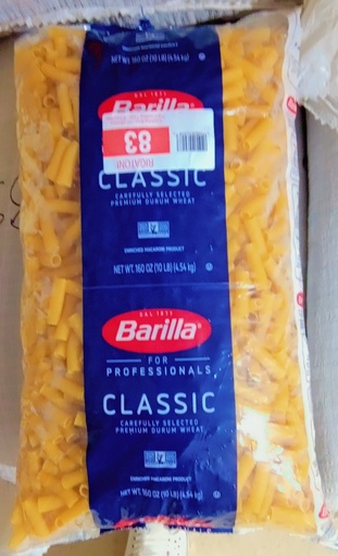 [6334-US] PASTA, Rigatoni, Barilla, 10 lbs