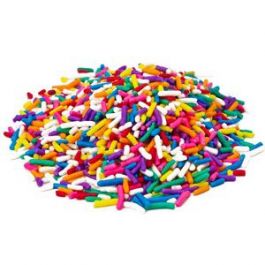 [7438-US] CHOCOLATE, Sprinkles, Rainbow, lb