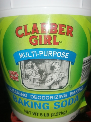 [6400-US] BAKING SODA, Multi-Purpose, CLeaning Deodorising, Clabber Girl, 6-5 lb 