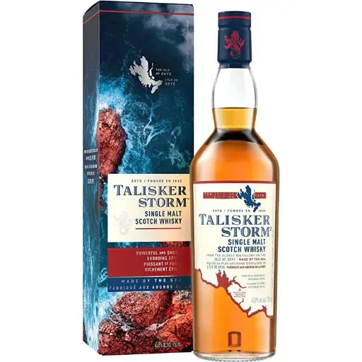 [1519-US] WHISKEY, Storm, Single, Malt, Scotch, Talisker, 750 ml 