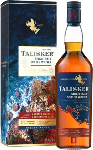 [1521-US] WHISKEY, Single, Malt, Scotch, Distillers Edition, Talisker, 750 ml 
