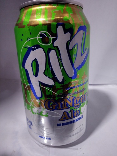 [2217-US] GINGER ALE, Soda, Ritz, Can, 24-12 oz