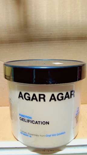 [7510-US] AGAR AGAR, Powder, Spice, GFS, 1 lb